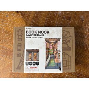 Rolife Book Nook & Wonderland DIY Kit Sakura Densya TG801